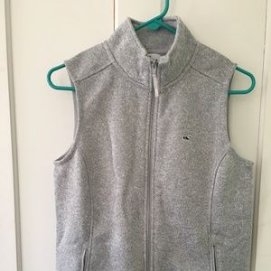 Gray Vineyard Vines Vest WORN ONCE